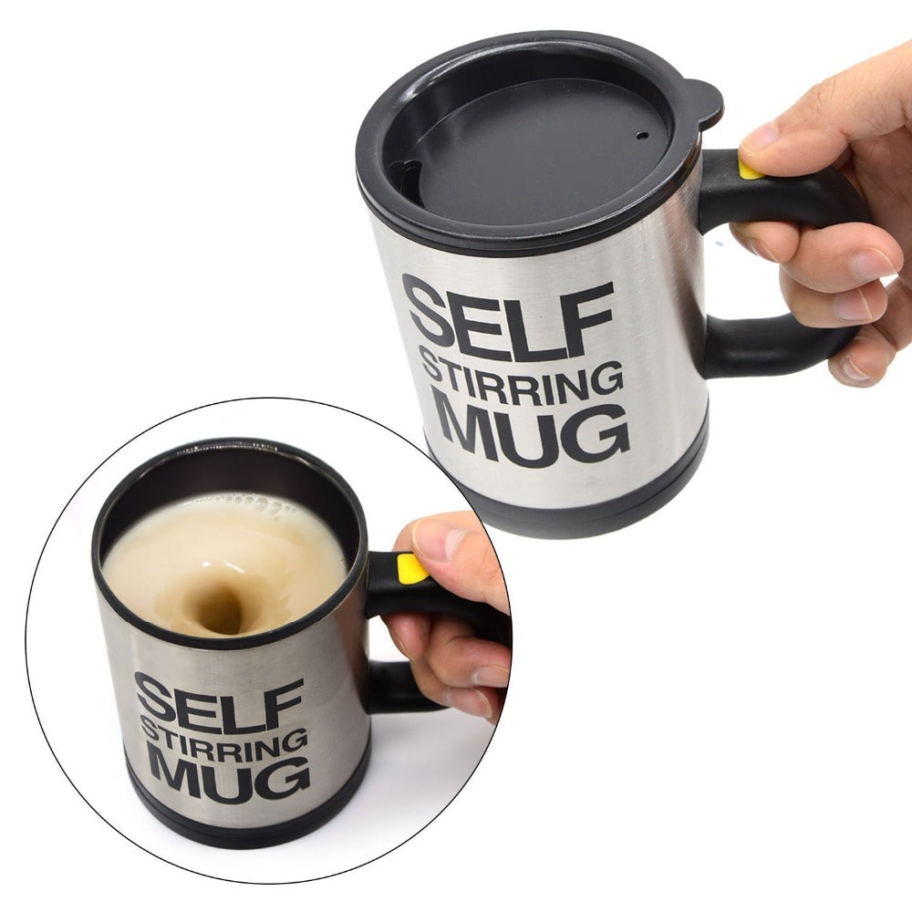 400ml Automatic Self Stirring Magnetic Mug Creative Stainless