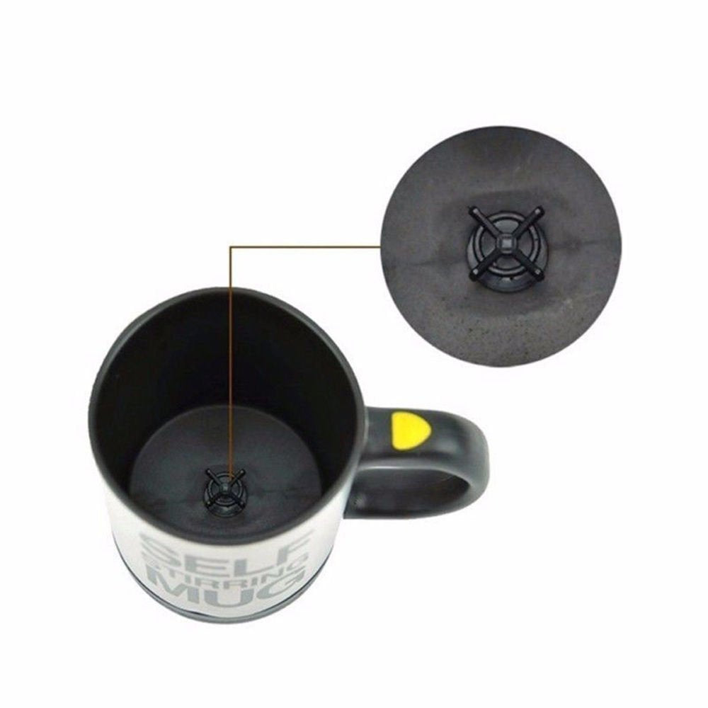 A Self-Stirring Mug Is the Gift You Buy Your Lazy Self